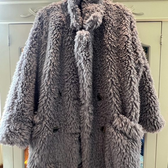 New Free People Honeypie Teddy Jacket - Picture 5 of 7